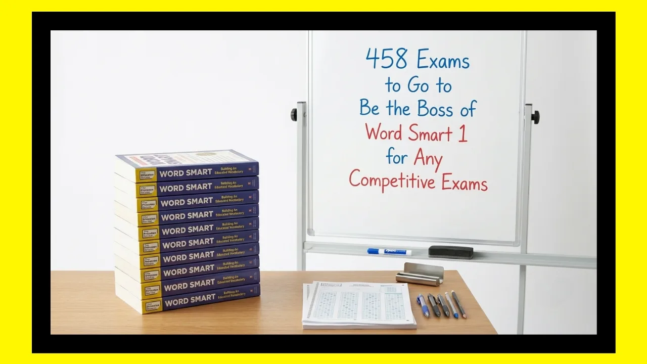 Special Exam Batch for "Word Smart 1" Learners
