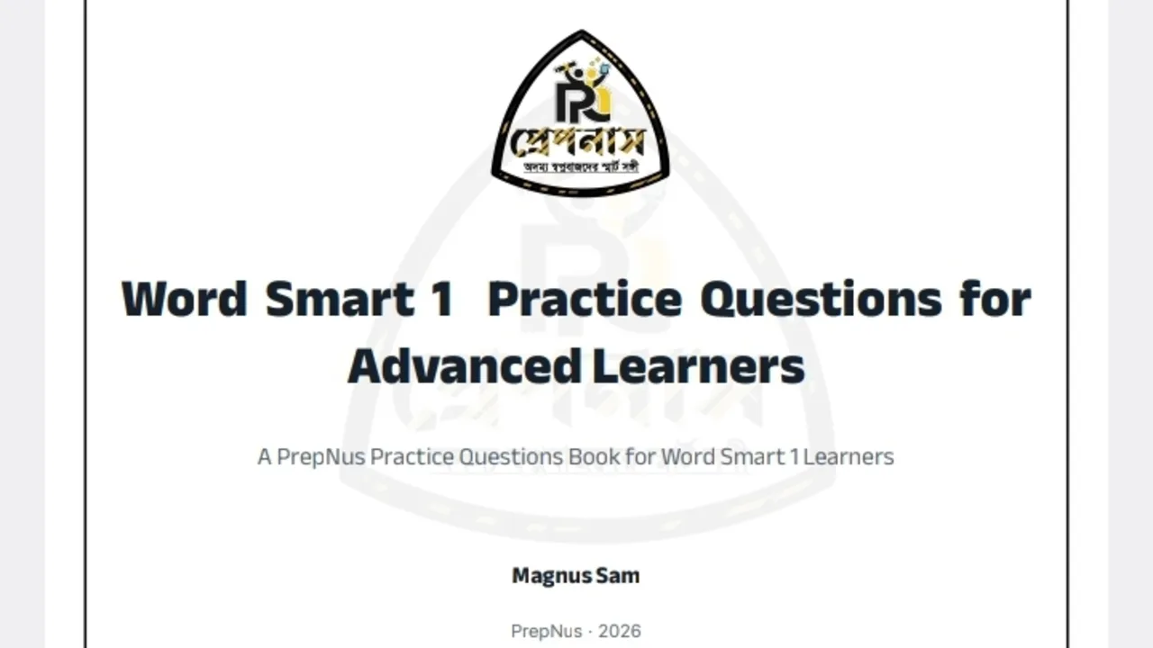 Word Smart 1 Practice Questions for Advanced Learners