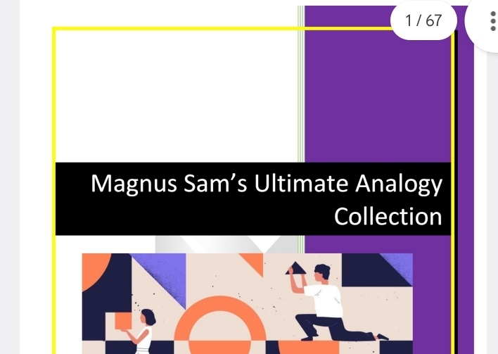 Magnus Sam Special Ultimate Analogy Collection
